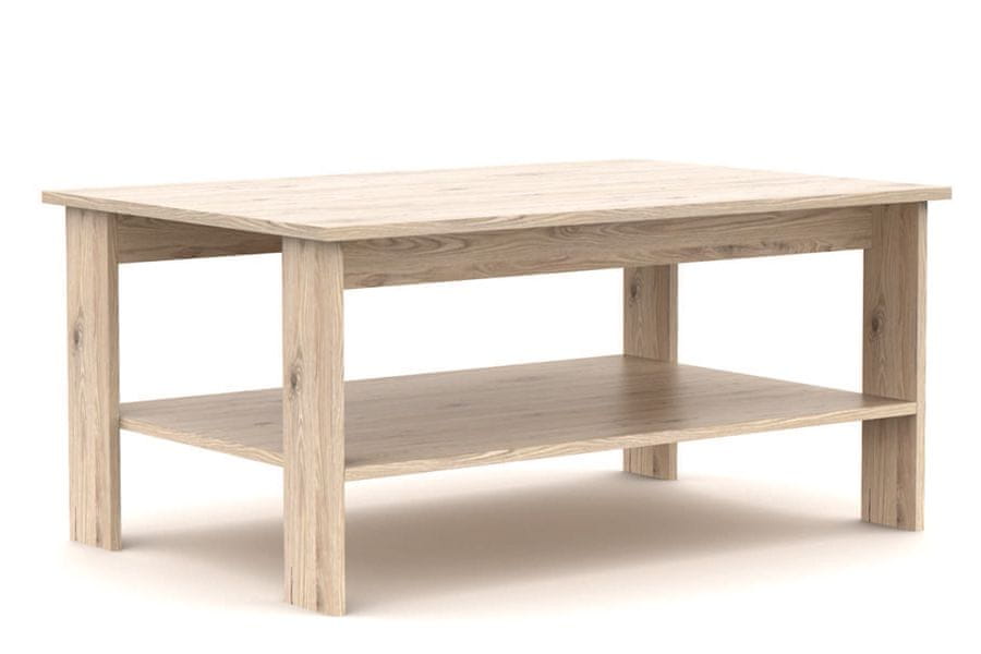 eoshop Konferenčný stôl Leopold 75×110 K134 (Prevedenie: Prírodná)